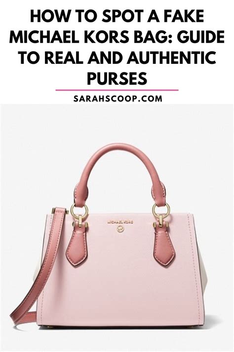 michael kors fake vs real purse|Michael Kors authentication serial number.